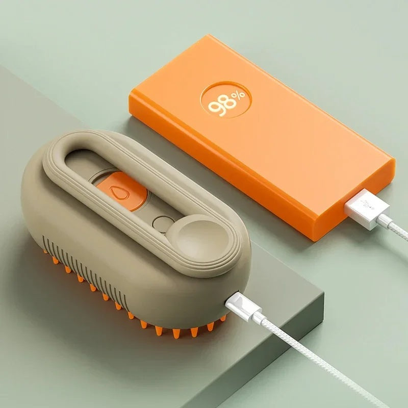 Cepillo SPA Para Mascotas Con Vapor