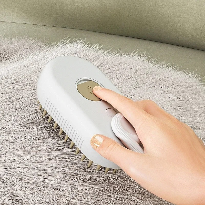 Cepillo SPA Para Mascotas Con Vapor