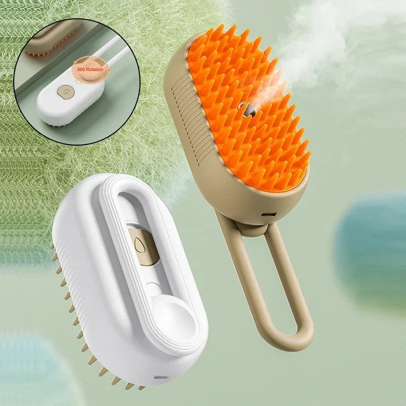 Cepillo SPA Para Mascotas Con Vapor