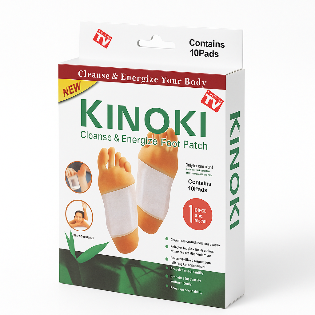 Parches Kinoki Para Pies Caja X 10