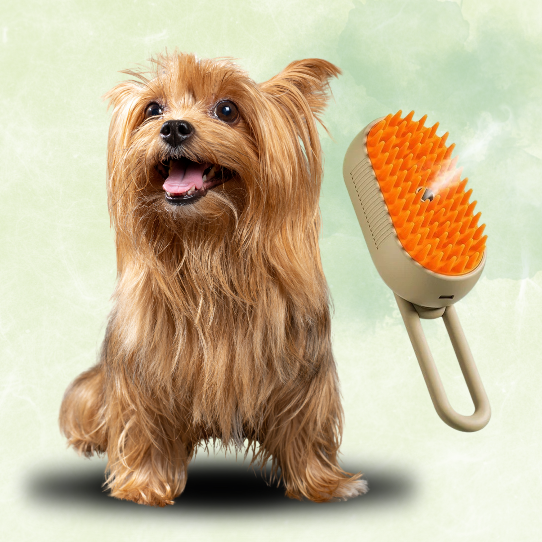 Cepillo SPA Para Mascotas Con Vapor