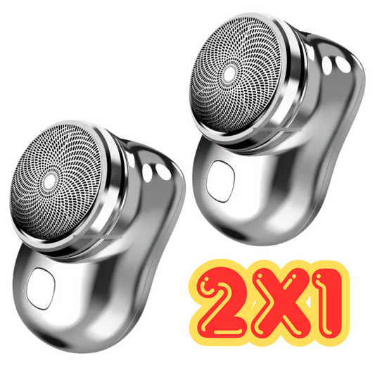 Mini Afeitadora Eléctrica Portátil USB x 2 Unidades
