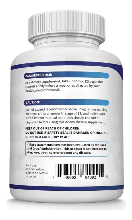 Suplemento De Magnesium Complex 8 Elements, 90 Cápsulas