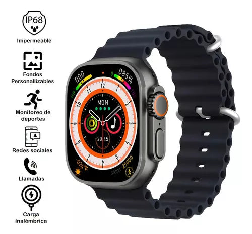 COMBO4: Smart Watch T10 Ultra + Audifonos M25 gamer