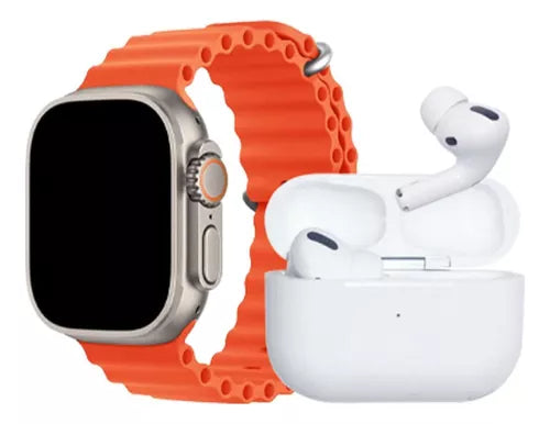 Reloj Smartwatch X8 Ultra Y Audífonos Airpods