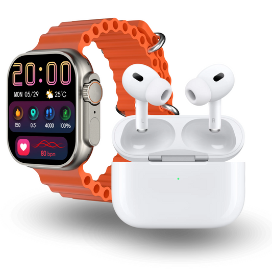 COMBO3: Smart Watch T10 Ultra + Airpods Segunda Generación