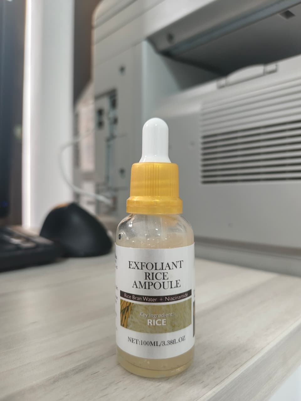 Dr Melaxin tratamiento Koreano Facial 2x1 - Ampolla de Arroz Blanco y Negro