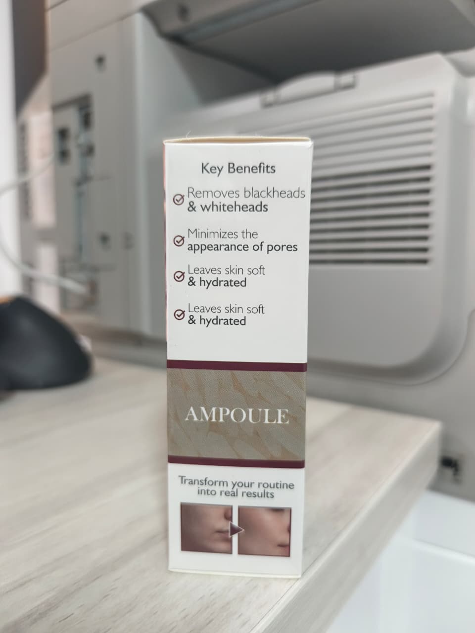 Dr Melaxin tratamiento Koreano Facial 2x1 - Ampolla de Arroz Blanco y Negro