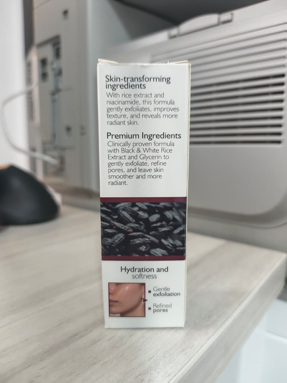 Dr Melaxin tratamiento Koreano Facial 2x1 - Ampolla de Arroz Blanco y Negro