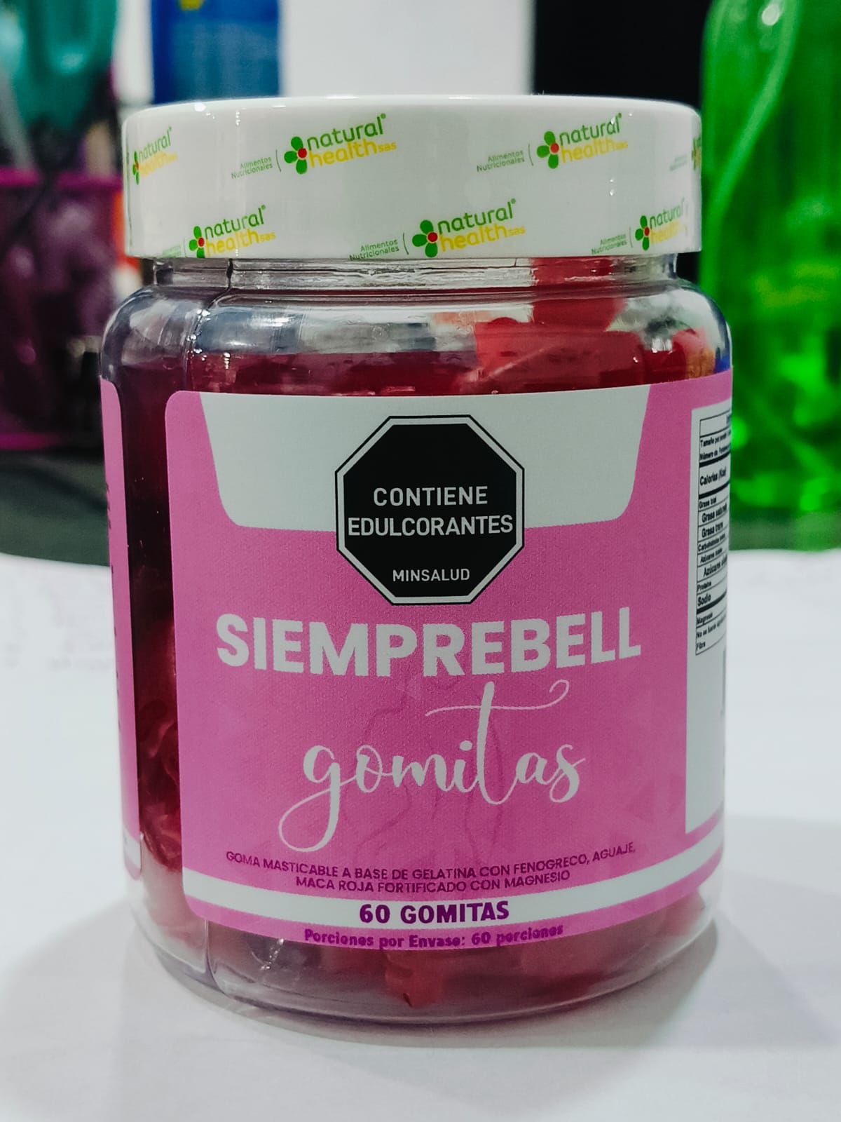 Gomitas Siemprebell Adulto - Aumenta busto y glúteos