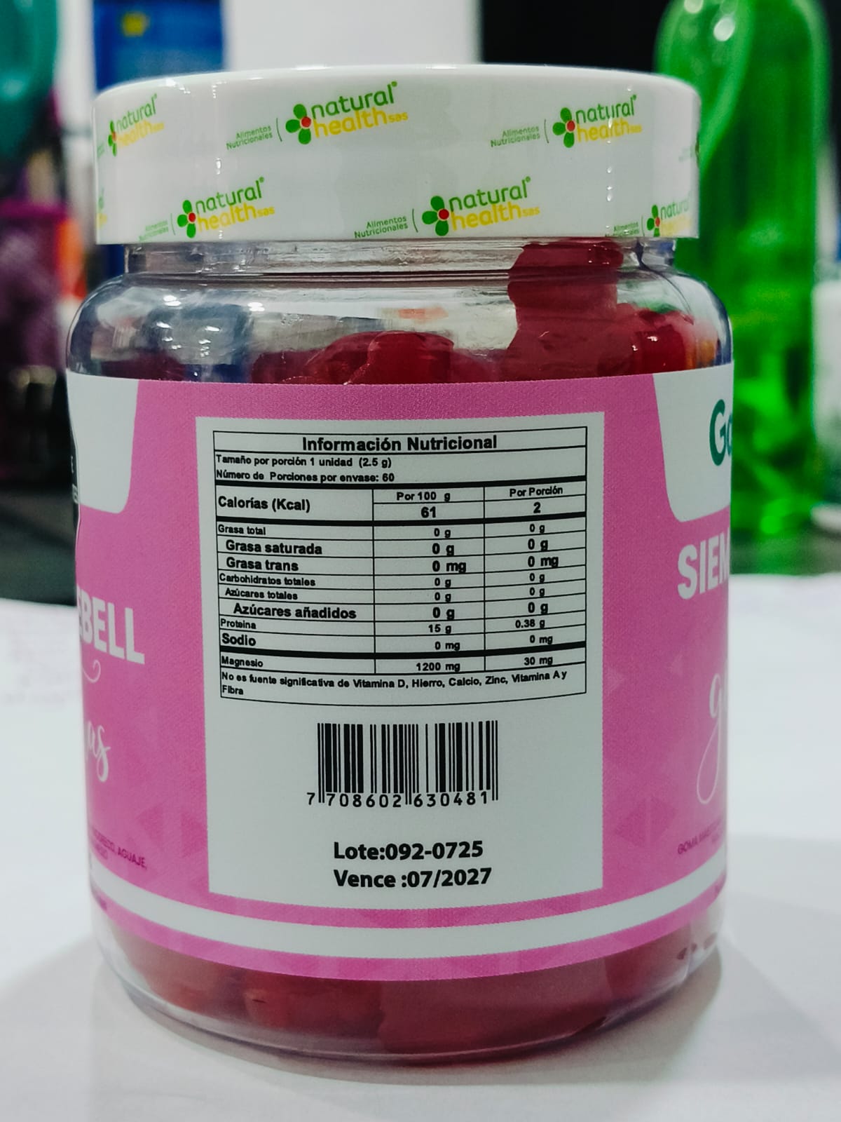 Gomitas Siemprebell Adulto - Aumenta busto y glúteos