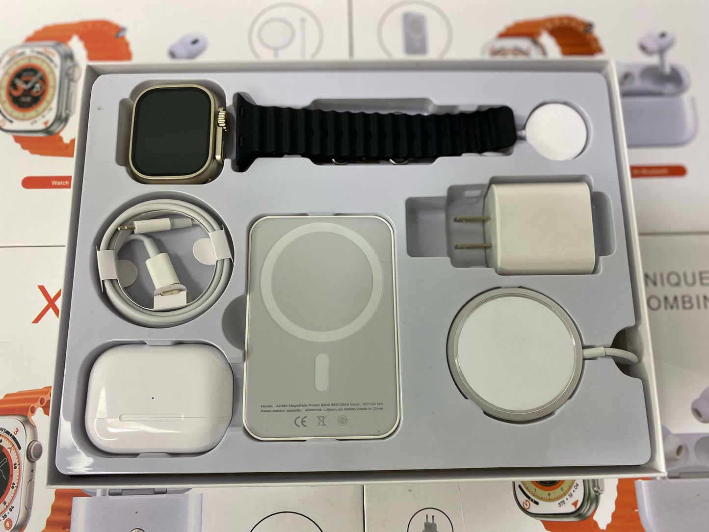 Reloj Smartwatch X8 Ultra Y Audífonos Airpods