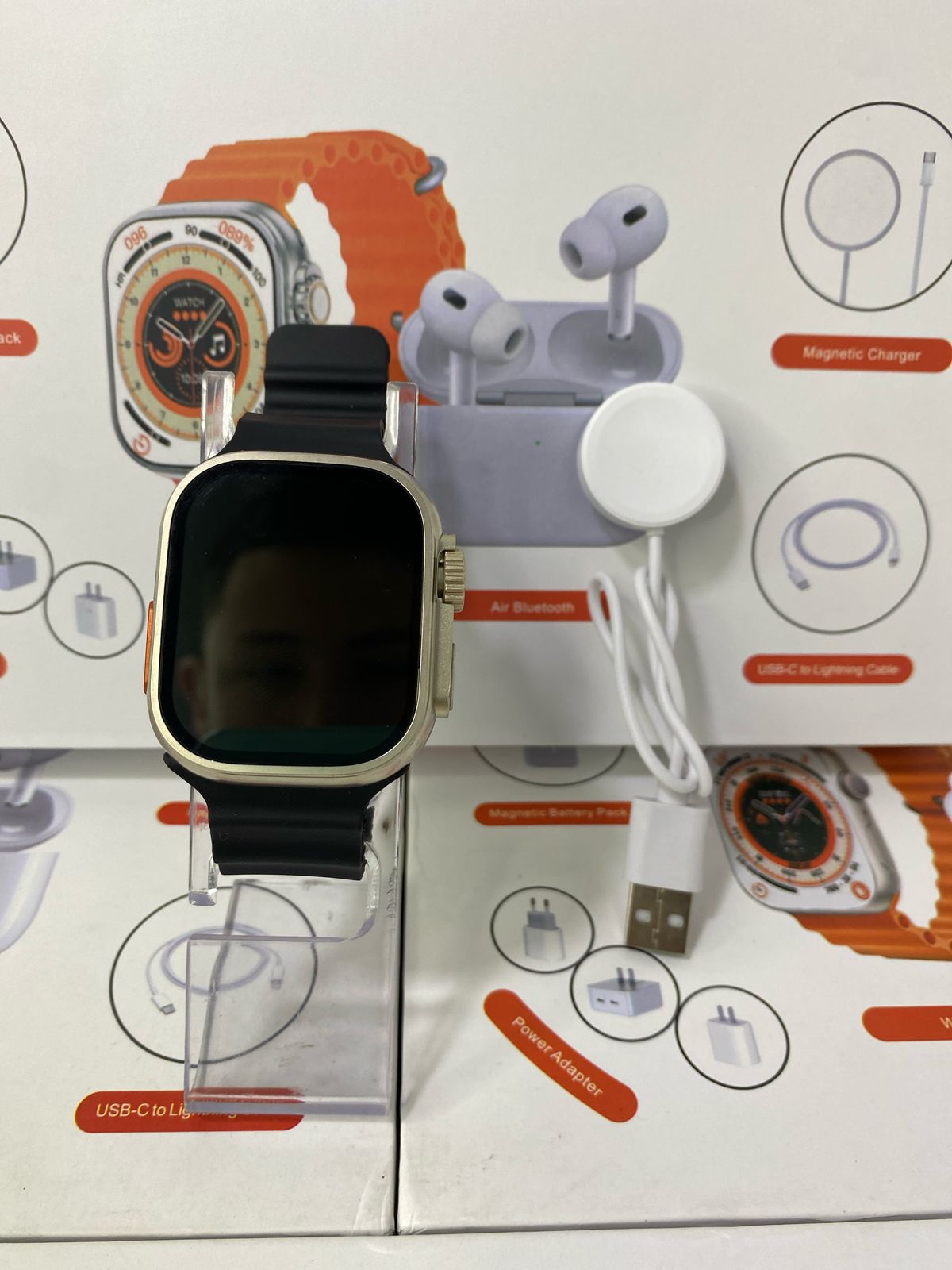 Reloj Smartwatch X8 Ultra Y Audífonos Airpods